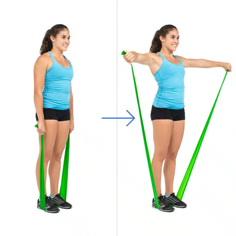 15 Rotator Cuff Resistance Band Exercises: Shoulder Rehab Exercises