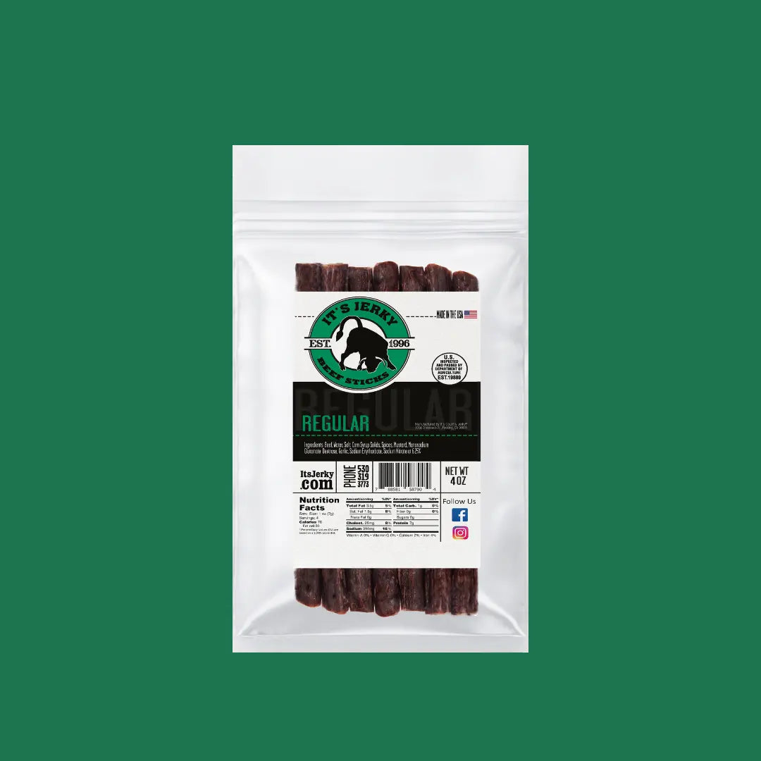 Regular Beef Sticks 4oz