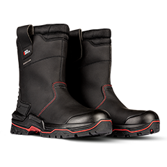 Hoge Redbrick Pulse Boot Black S7S werklaarzen