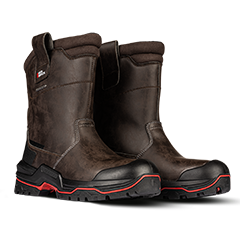 Hoge Redbrick Pulse Boot Brown S7S werklaarzen