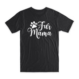 Fur Mama Print T-Shirt Premium Soft Cotton Crew Neck Funny Tees Novelty Gift NEW