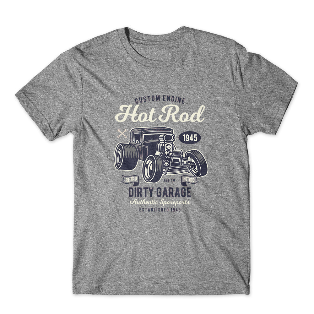 Custom Engine Hot Rod T-Shirt 100% Cotton Premium Tee NEW