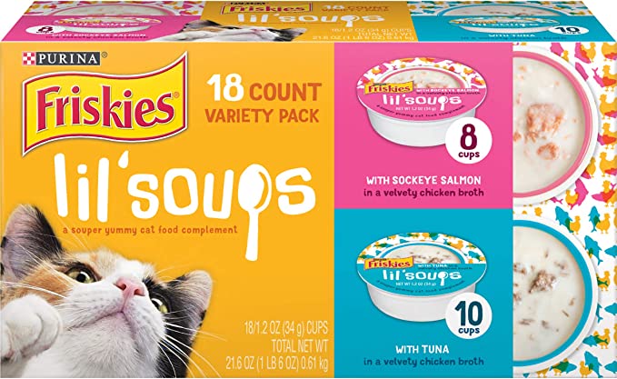 wet cat food soup