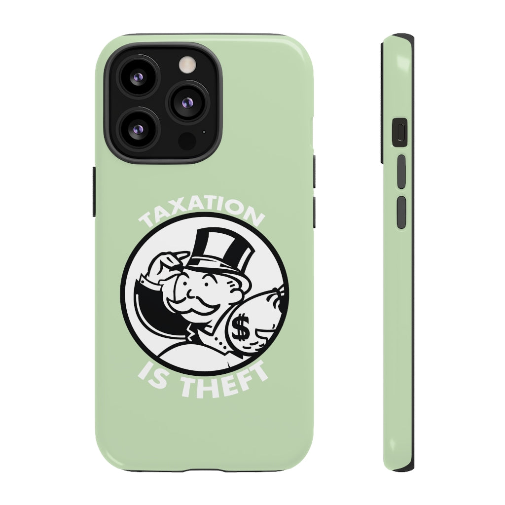 Taxation Is Theft iPhone Case