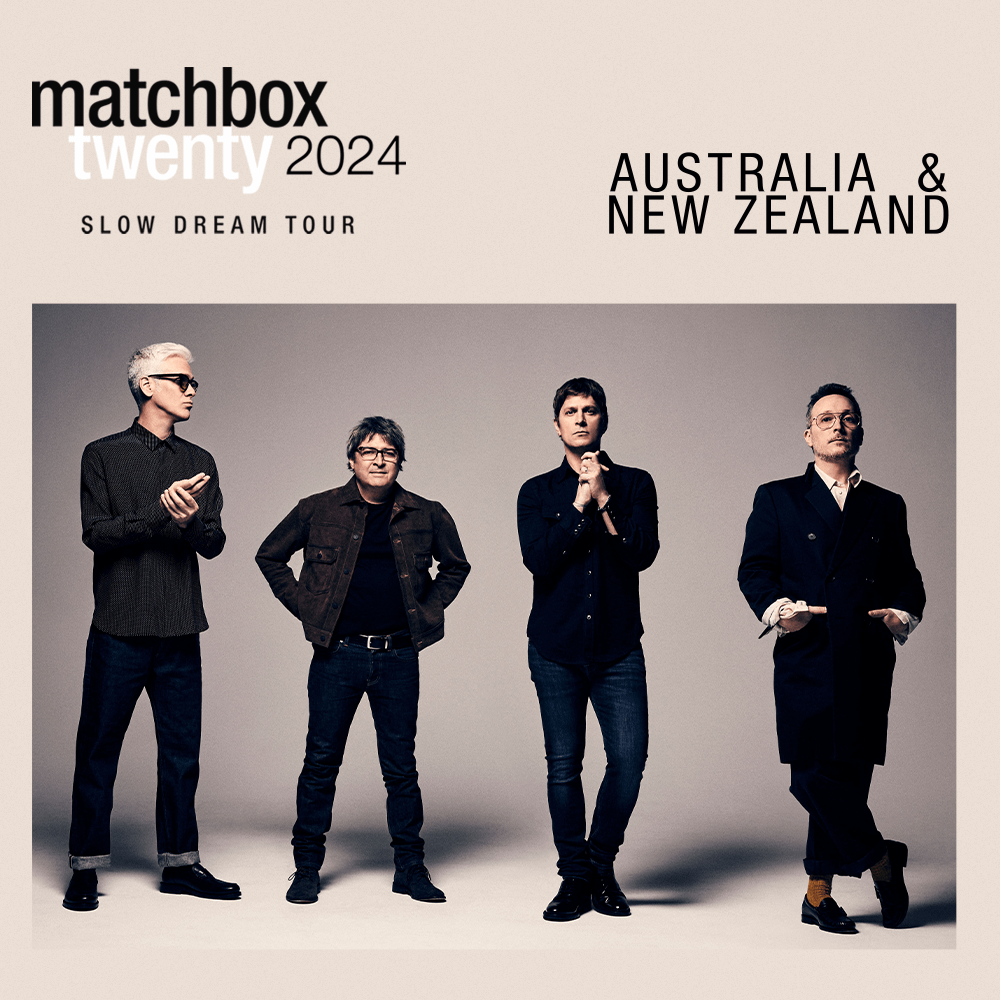 Matchbox Twenty 2024 Tour VIP Packages AUS/NZ Please & Thank You