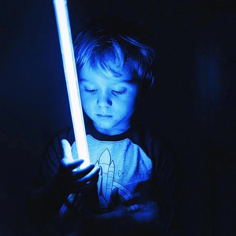Lightsaber RGB Laser Sword Toys - Blue
