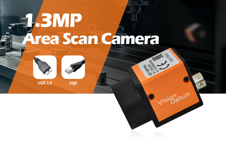 1.3 mega pixels area scan camera