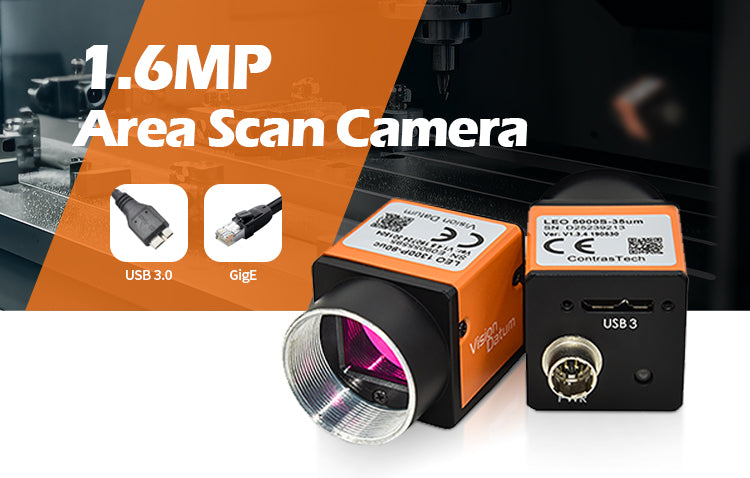 1.6 mega pixels area scan camera