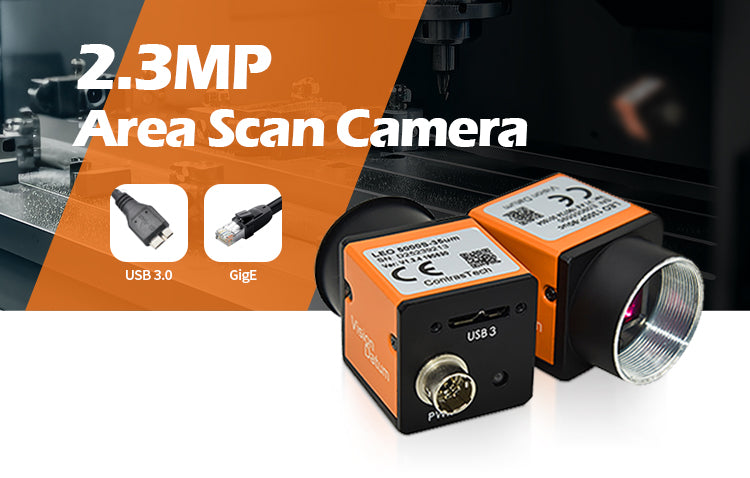 2.3 Mega Pixels area scan camera