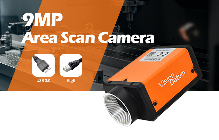 9 mega pixels area scan camera
