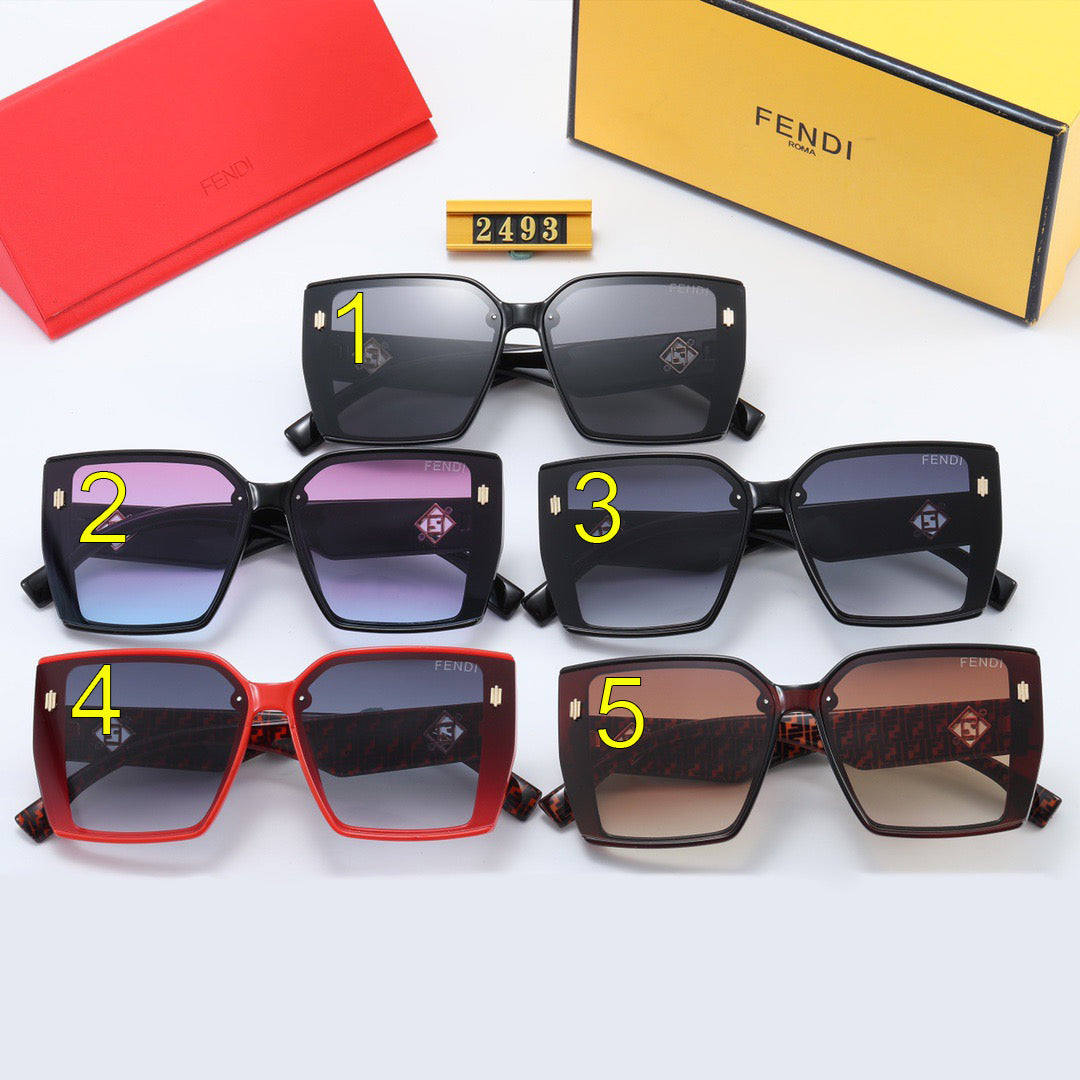 Fendi fashionable men and women sunglasses sunglasses