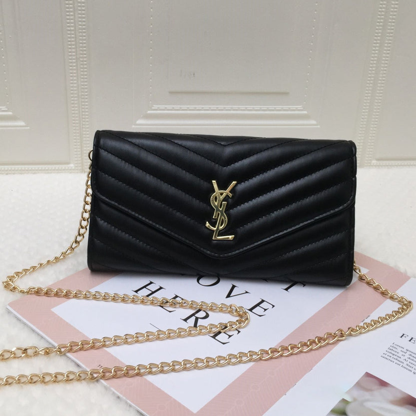 YSL Yves Saint Laurent Fashion Women's Chain Bag Shoulder Bag Crossbody Bag