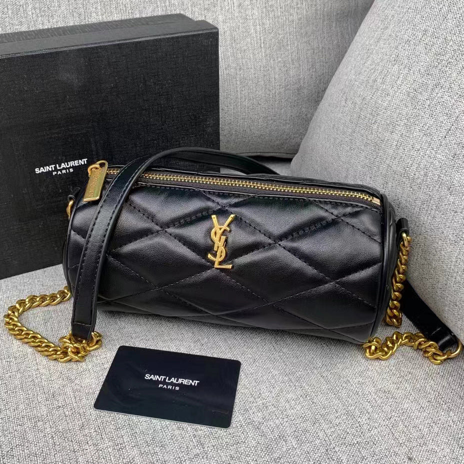 YSL Yves saint Laurent new fashion armpit bag cylinder bag shoul