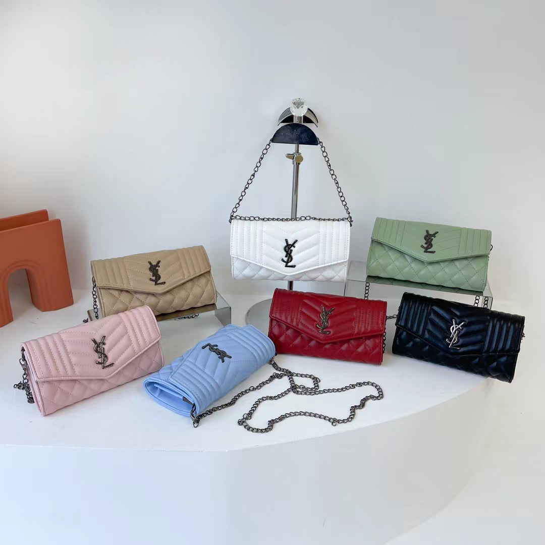 YSL Yves saint Laurent Fashion Women's Chain Bag One shoulde