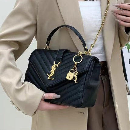 YSL Yves Saint Laurent Fashion Ladies Chain Crossbody Bag Tote Bag
