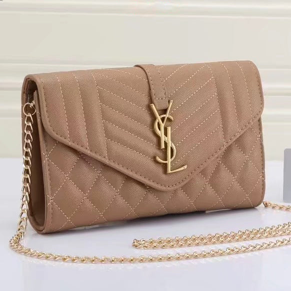 YSL Yves Saint Laurent Fashion Women's Wallet Chain Bag Shoulder Bag Crossbody Bag