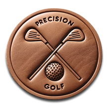 Leather patch for golf
