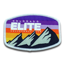 Custom woven patch for Colorado elite