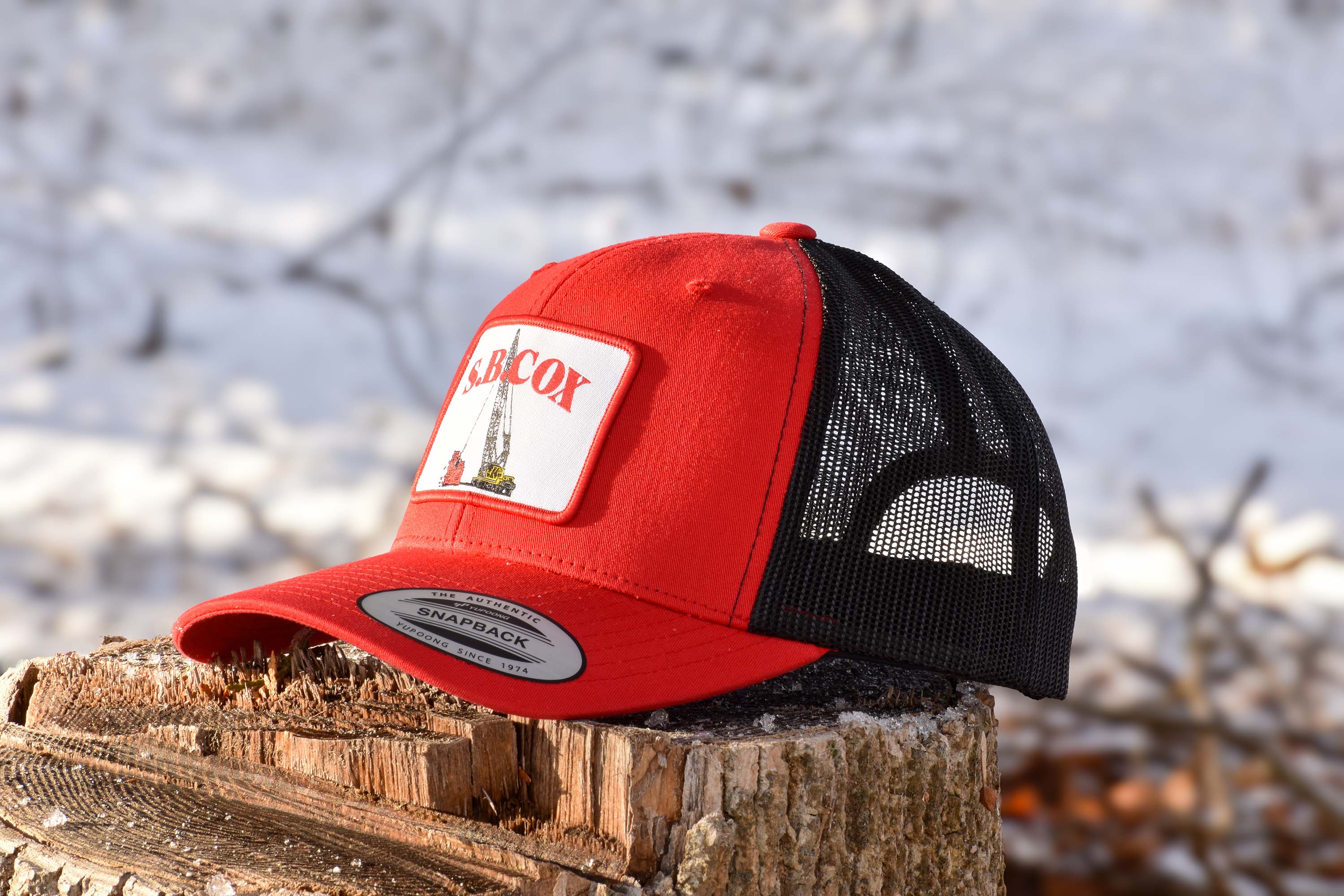 Custom Woven Patch Snapback Hat