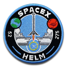 Embroidered patch for SpaceX