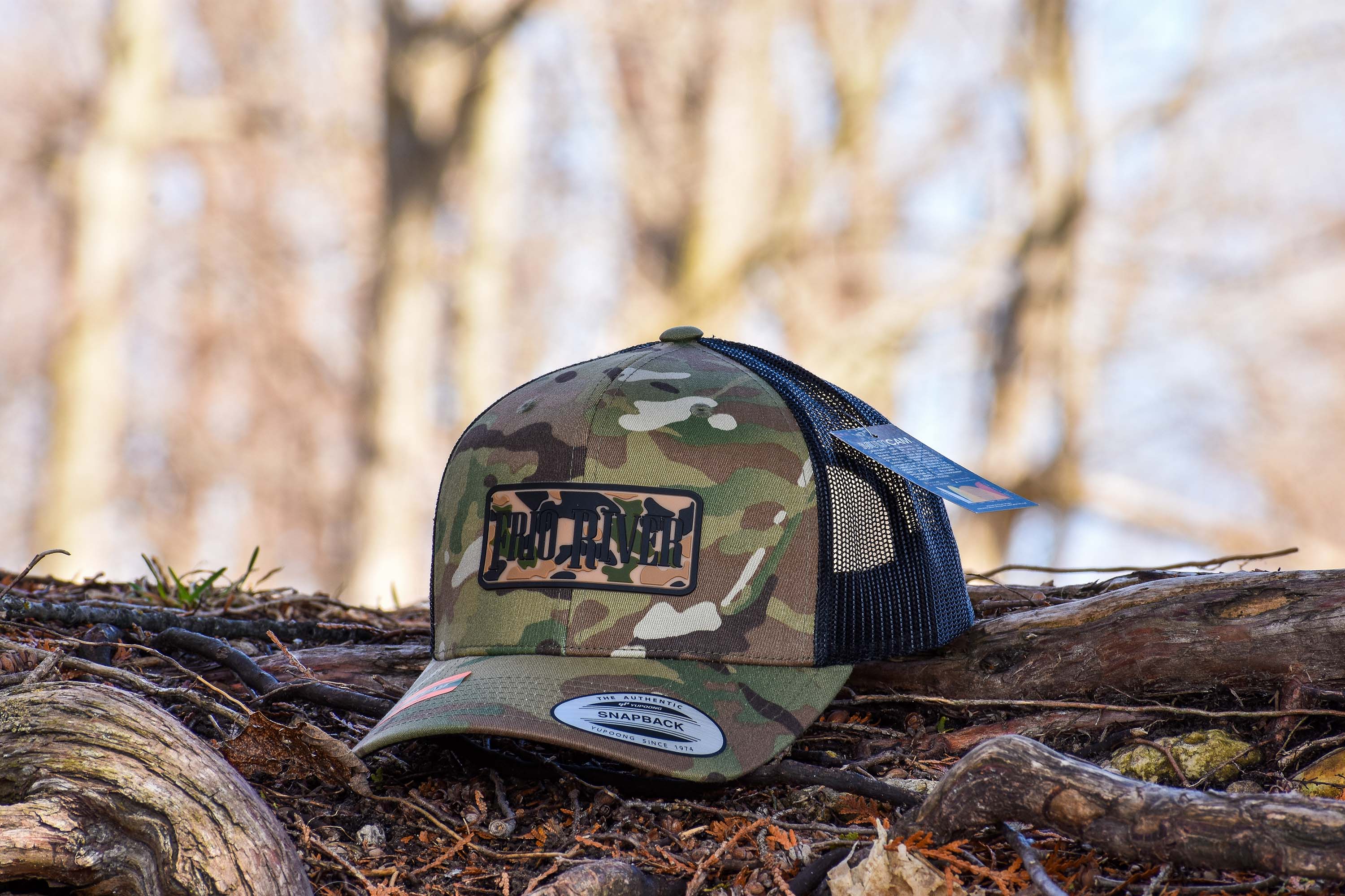 PVC Patch Custom Camo Hat