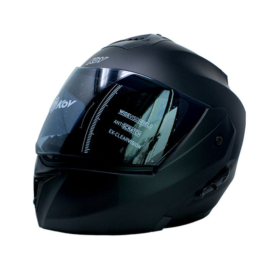 CASCO LEM TRAIL NEGRO MATE - Motos Garrido