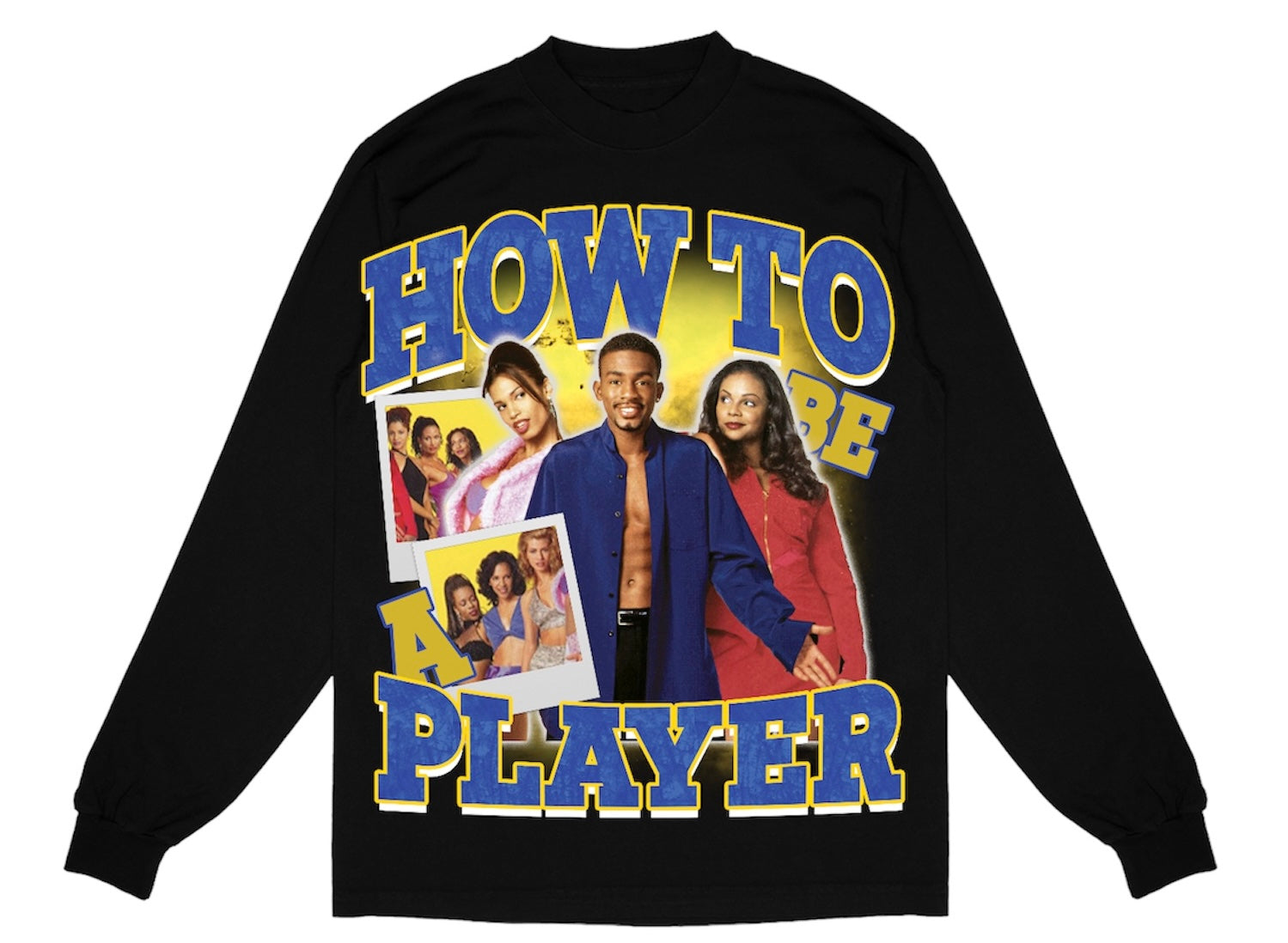 "HOW TO BE A PLAYER 1997" LONG SLEEVE TEE - GRAPHIC STREETWEAR