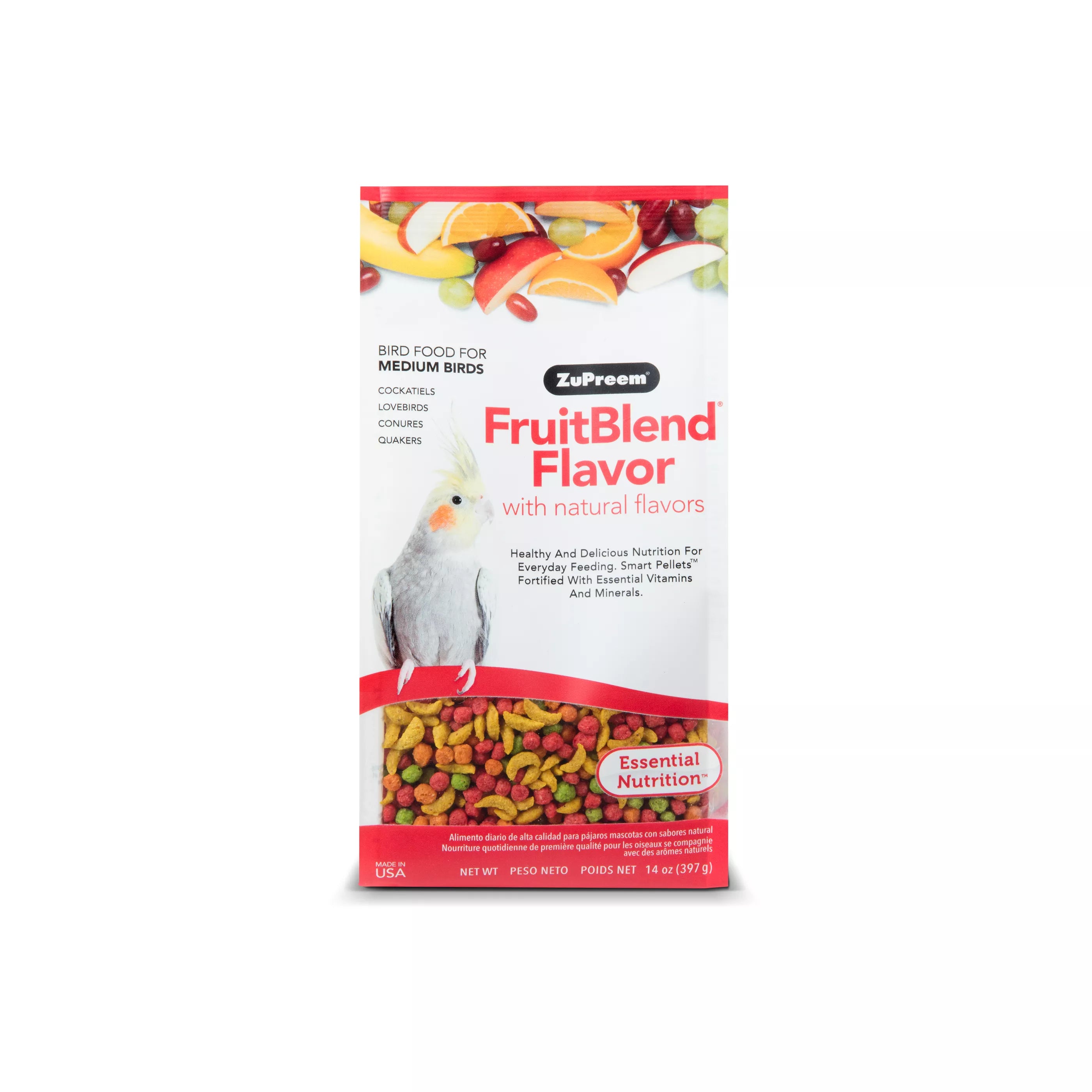Zupreem Fruit Blend for Medium Birds