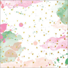 Pink Fresh Studio Felicity Gold Foiled Confetti Vellum