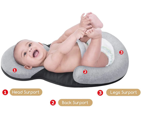 Anti Flat Head Portable Baby Pillow | Newborn Care