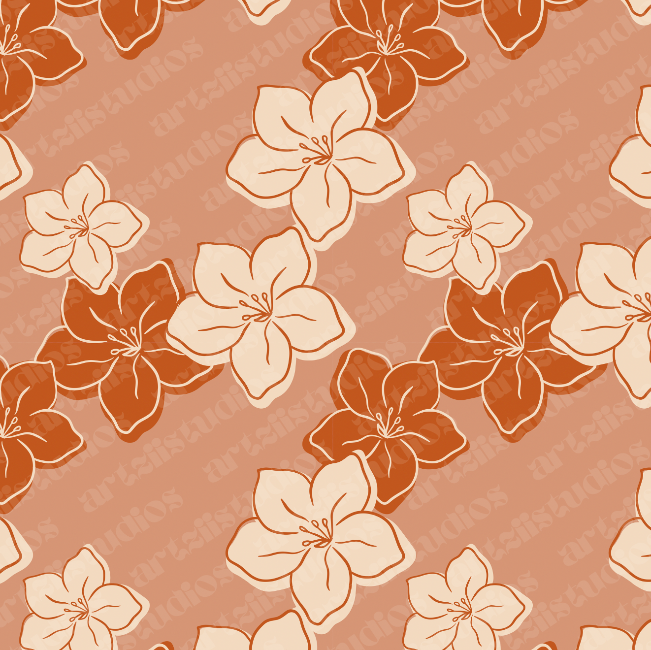 Hibiscus Surface Pattern