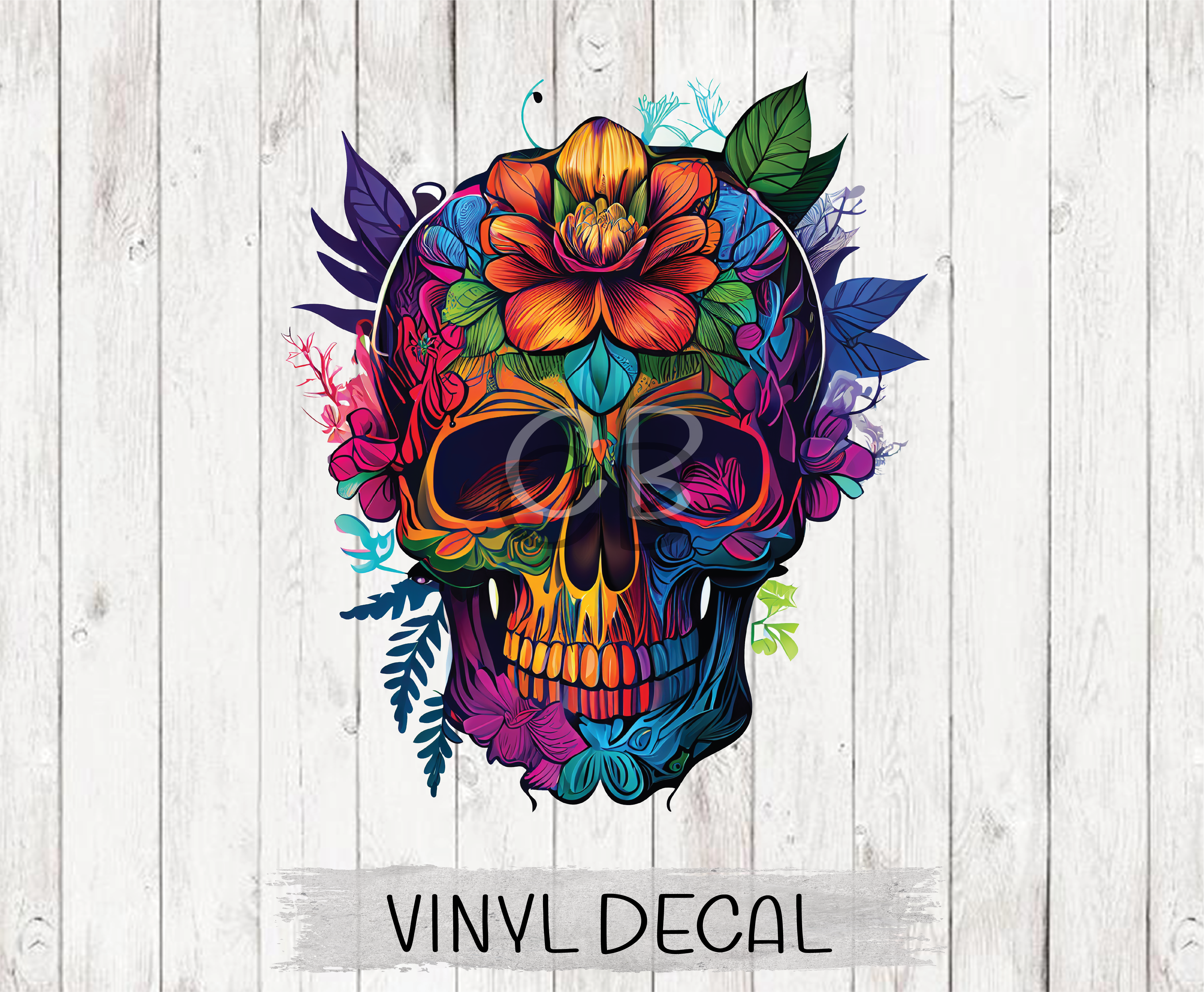Skull 2 Decal