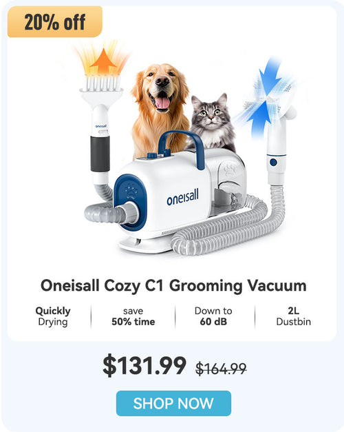 Oneisall Cozy C1 Grooming Vacuum.jpg__PID:6bc88035-fac7-4192-9134-1c3b50e1923f