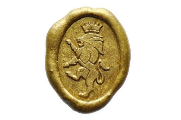 Heraldic Lion Wax Seal Stamp