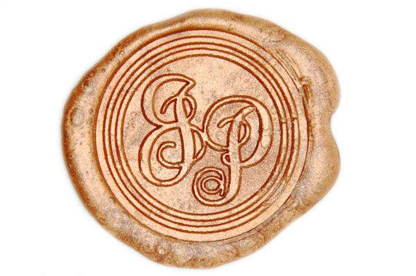 Intertwined Snell 2 Letter Monogram Custom Wax Seal Stamp with Rosewoo –  Nostalgic Impressions