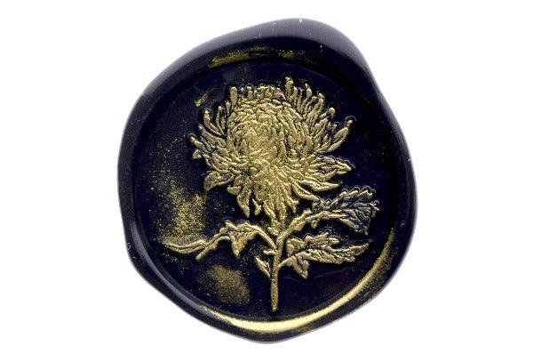 Scottish thistle wax seal stamp/Custom flower sealing stamp / wax