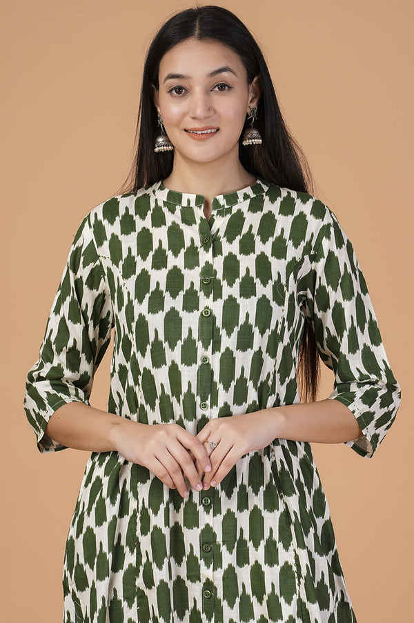 Formal Wear 3/4th Sleeve Machine Wash Ladies Printed And Plain Kurtis at Rs  650/piece in Jaipur