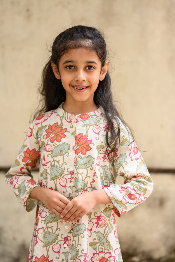 Buy Indian Kurti Set for Girls Online at Best Price - Mirraw Luxe