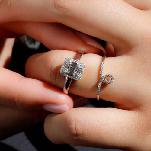 Fusion Diamond Ring