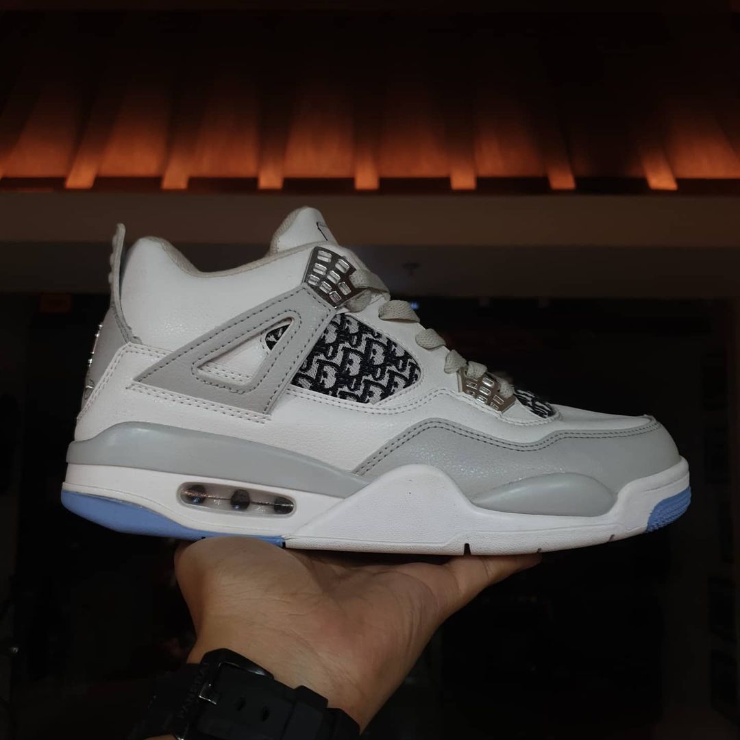 Giày Nike Jordan 4 Retro Cool Grey 308497007  Hệ thống phân phối Air  Jordan chính hãng