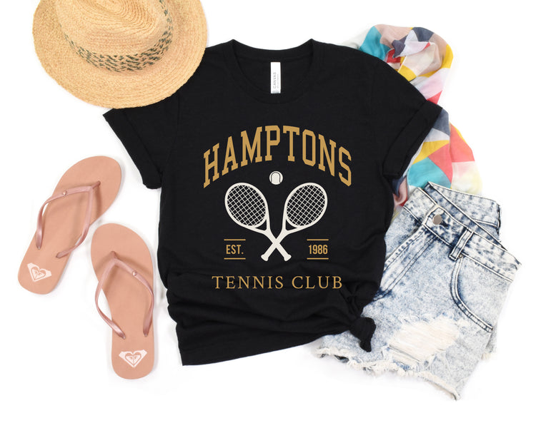 Hamptons Tennis Club T-Shirt or Crew