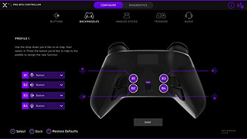 pdp victrix ps5 Pro BFG Wireless Controller for PS5 | Game-Savvy