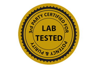 Lab tested seal logo
