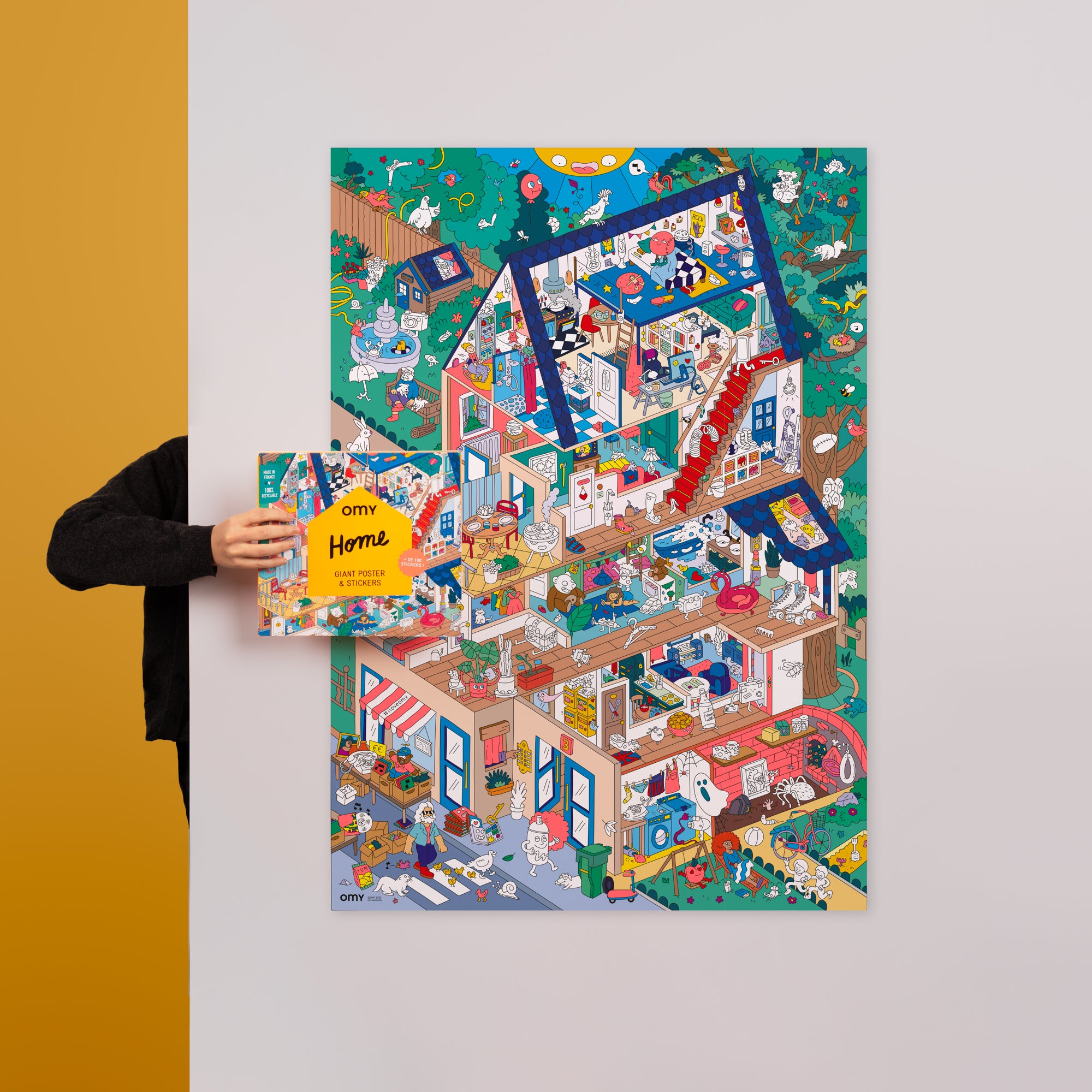 Poster Coloriage Géant - Magic - Le Pestacle de Maëlou