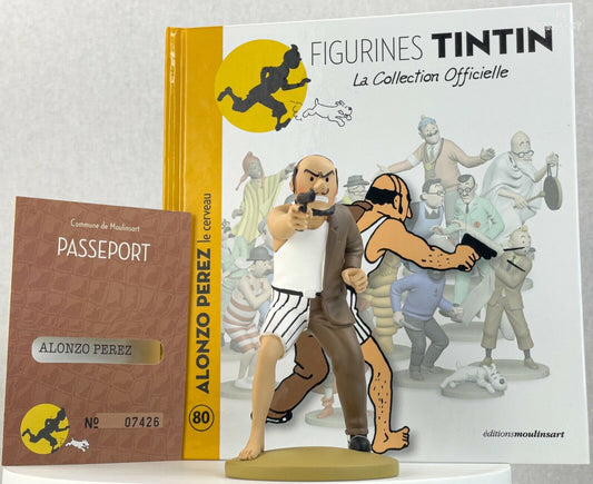 Tintin Figurines Officielle 58 Laszlo Carriedas: Flight 714 Model ML Resin  Figure -  Denmark