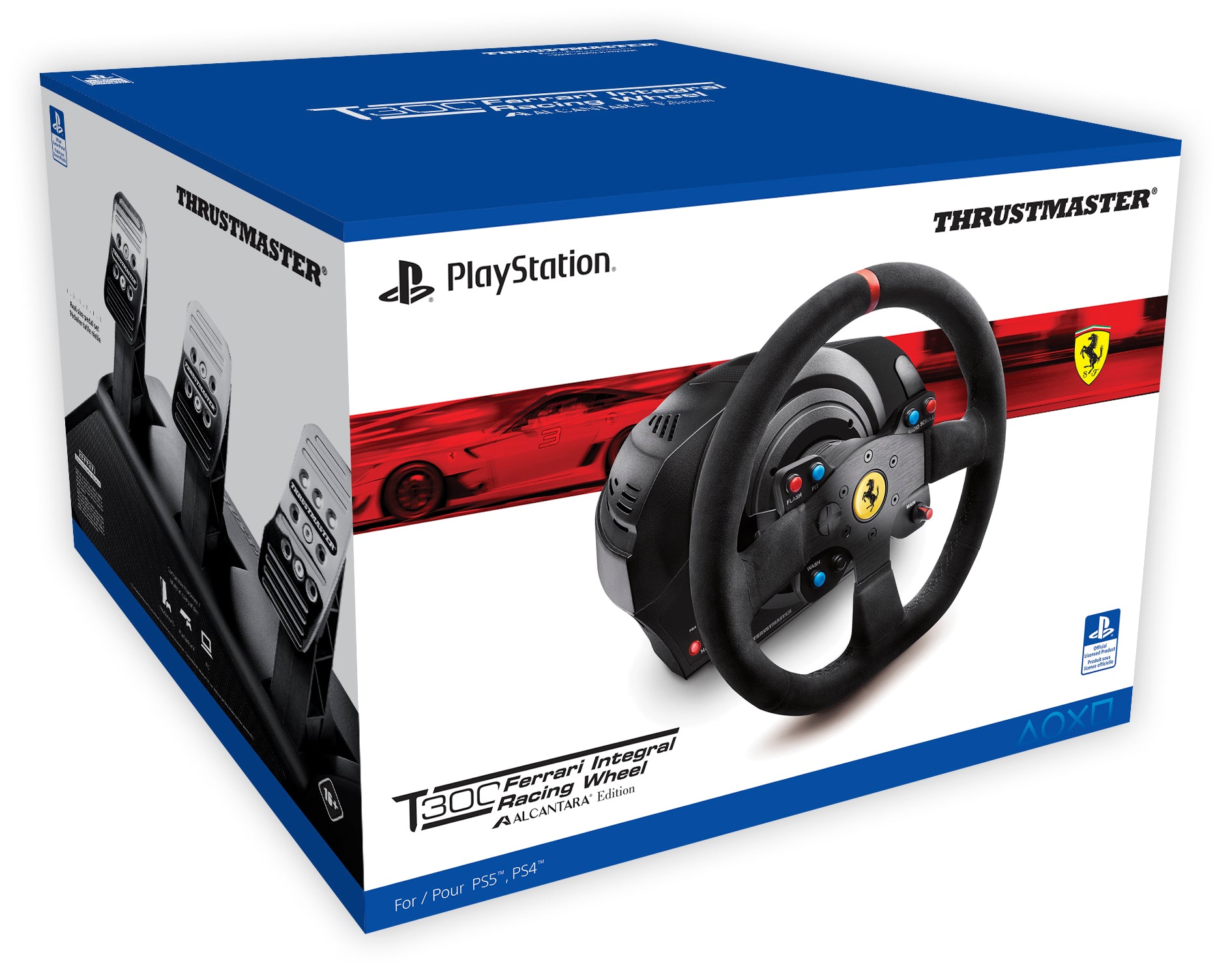 Thrustmaster T300 ALCANTARA EDITION 名作 sandorobotics.com