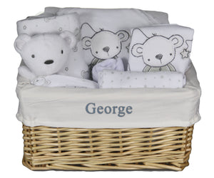 personalised baby basket