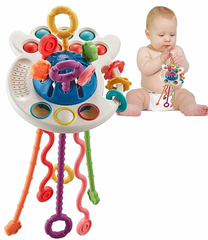Montessori Sensory Pull-String Toy