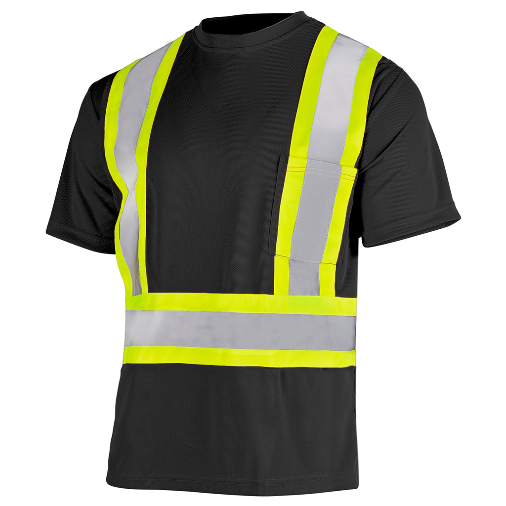 Hi-Vis Heat Transfer Reflective Safety Shirt