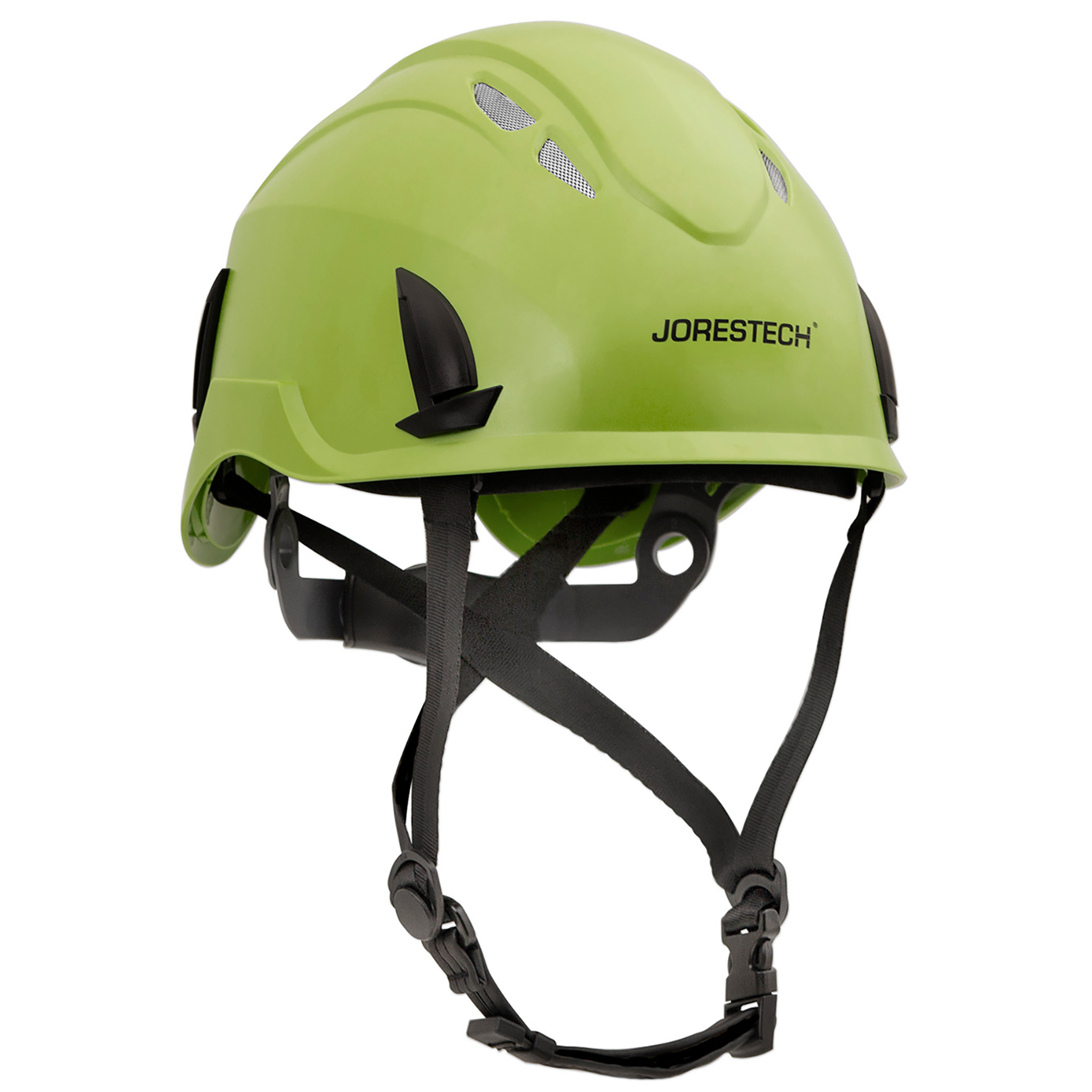 Ventilated Work at Height Hard Hat with Anti-Intrusion Mesh and 4 Point Suspension